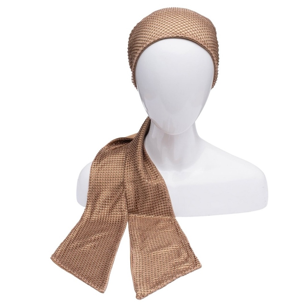 New Without Tags Eugenia Kim Crystal Mesh Headscarf